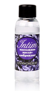 Массаж. масло ИНТИМ СИЛИКОН 2 в 1, 50мл.