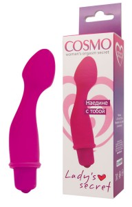 ЕК CSM 23057 ВИБРОМАССАЖЁР цвет розовый, L 115 мм D 27 мм 