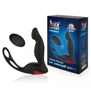 ЕК SEM 55179 ВИБРОМАССАЖЁР 9 режимов вибрации, L 93x31x47 мм D 25 мм, дистанционное управление