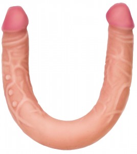 930500 Двусторонний фаллоимитатор неоскин в ламинате			