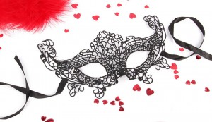 ЕК 20355 EE МАСКА АЖУРНАЯ АМЕЛИ цвет чёрный, текстиль