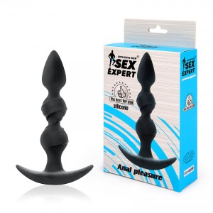 ЕК SEM 55154 ВТУЛКА АНАЛЬНАЯ L 160 мм D 28x30x33 мм, цвет чёрный 	