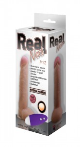 573213 Вибромассажёр неоскин с выносным блоком в коробке REAL Next № 32			