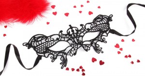 ЕК 20353 EE МАСКА АЖУРНАЯ ИЗАБЕЛЬ цвет чёрный, текстиль